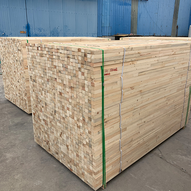 Inserting wooden blocks